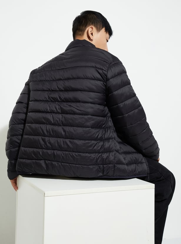 URB_N Men Quilted Packable Puffer Jacket