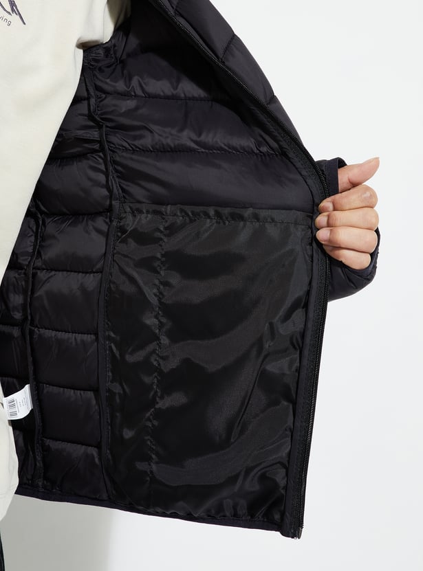 URB_N Men Quilted Packable Puffer Jacket