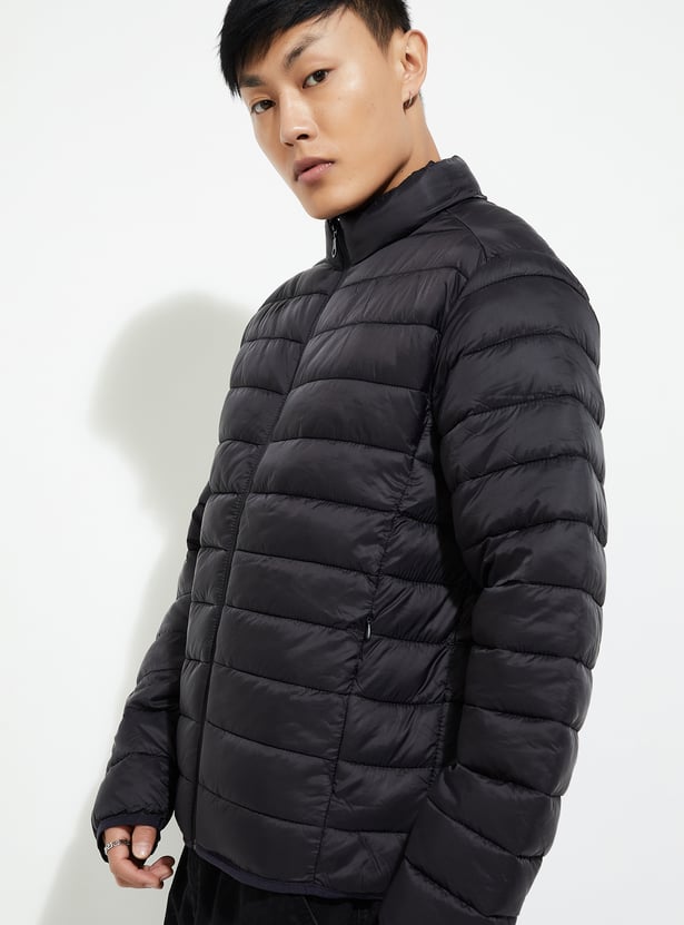 URB_N Men Quilted Packable Puffer Jacket