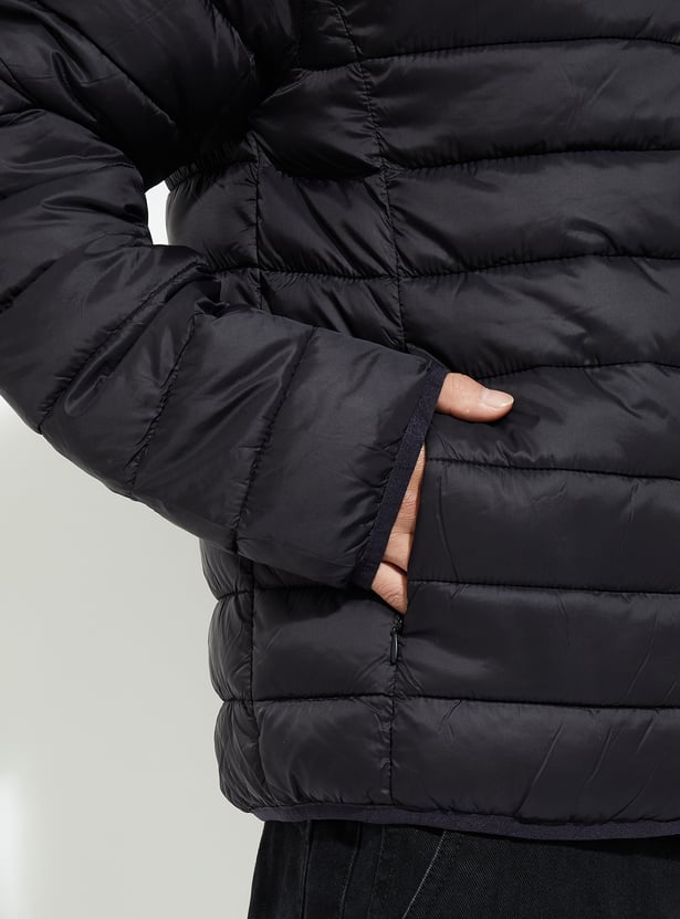 URB_N Men Quilted Packable Puffer Jacket