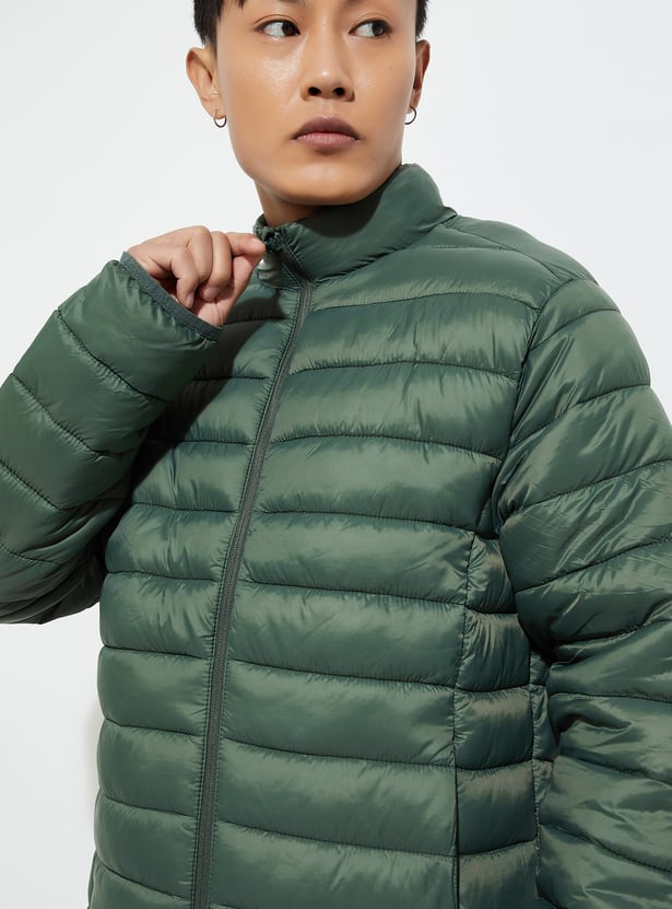 URB_N Men Quilted Packable Puffer Jacket