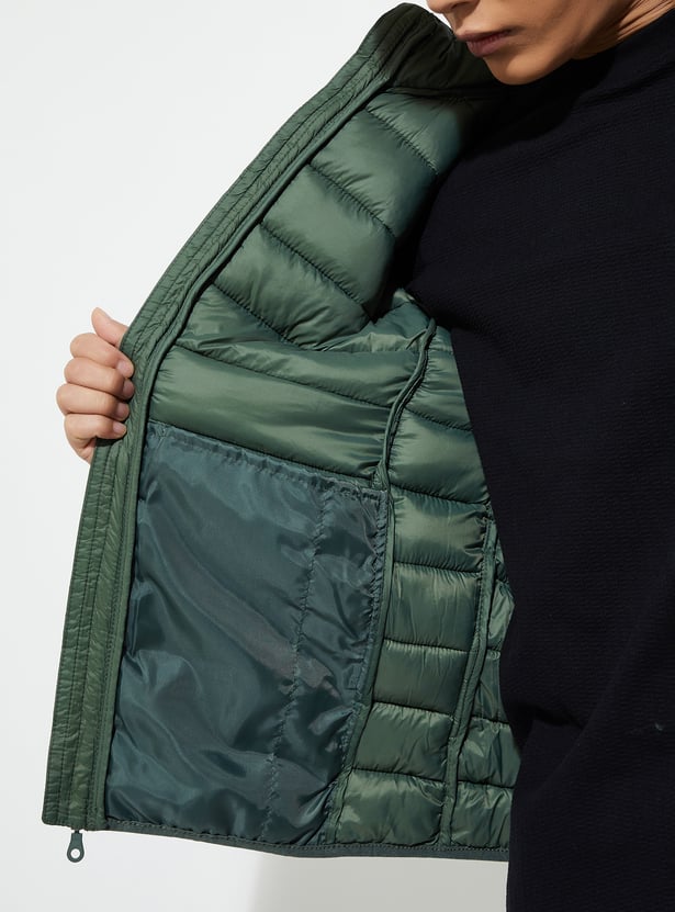 URB_N Men Quilted Packable Puffer Jacket