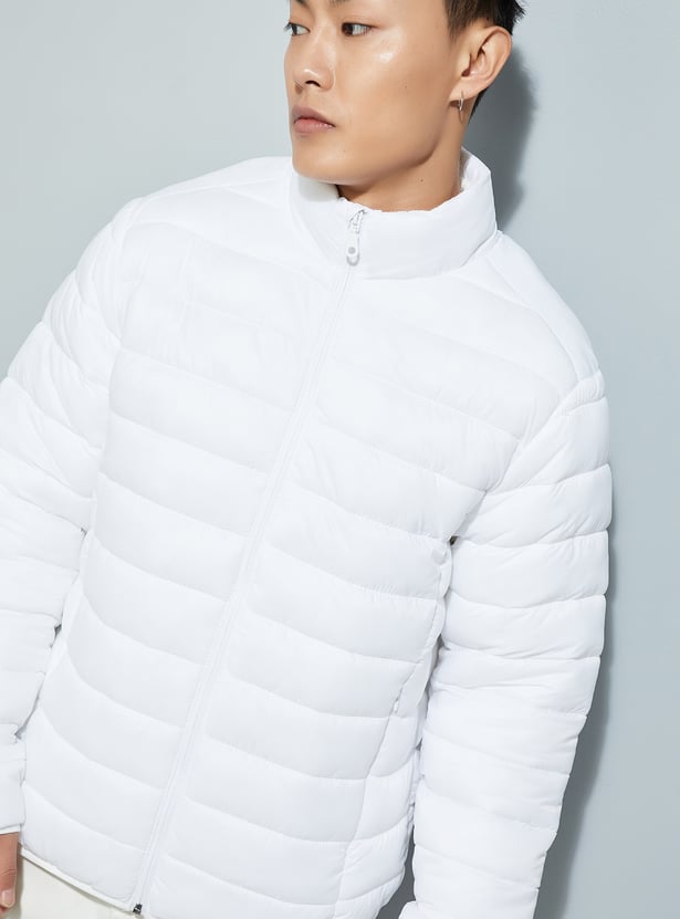 URB_N Men Quilted Packable Puffer Jacket