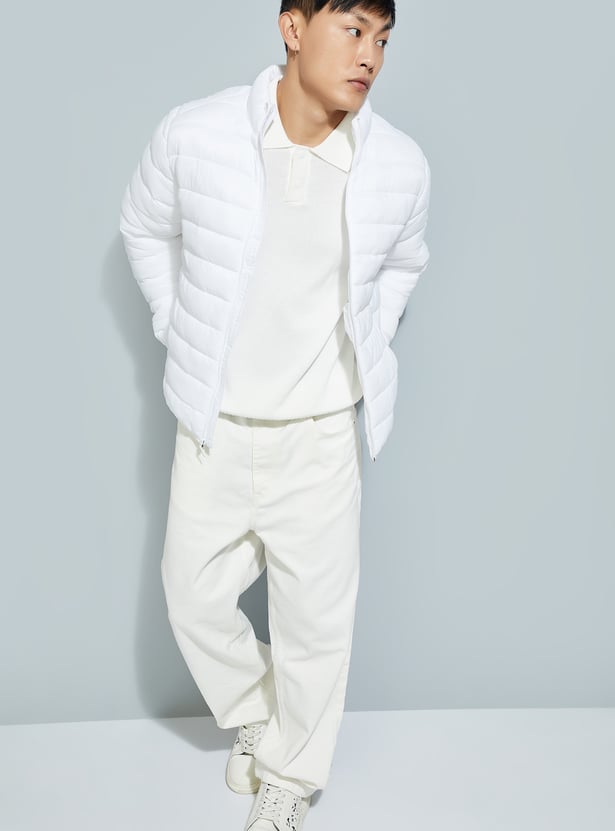 URB_N Men Quilted Packable Puffer Jacket