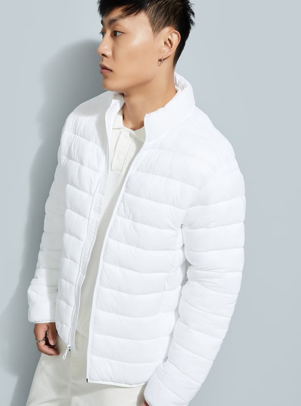 URB_N Men Quilted Packable Puffer Jacket