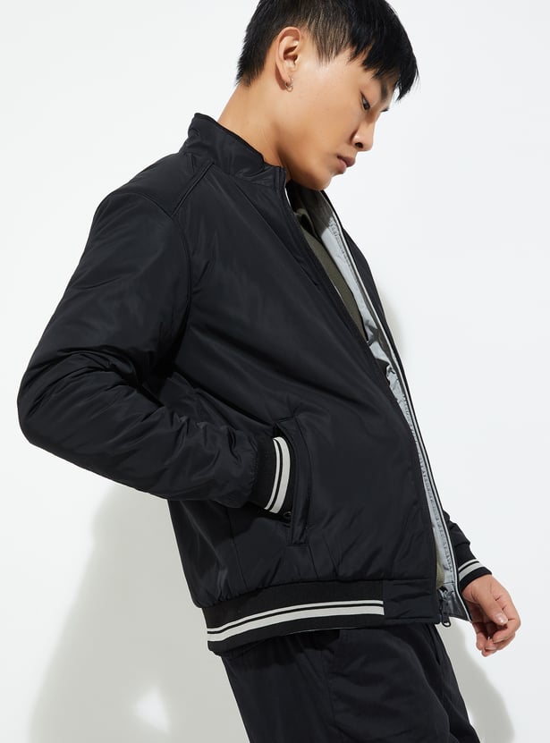 URB_N Men Reversible Mock Collar Jacket