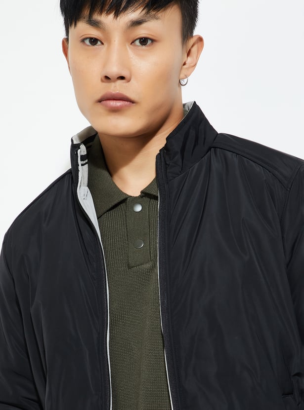 URB_N Men Reversible Mock Collar Jacket