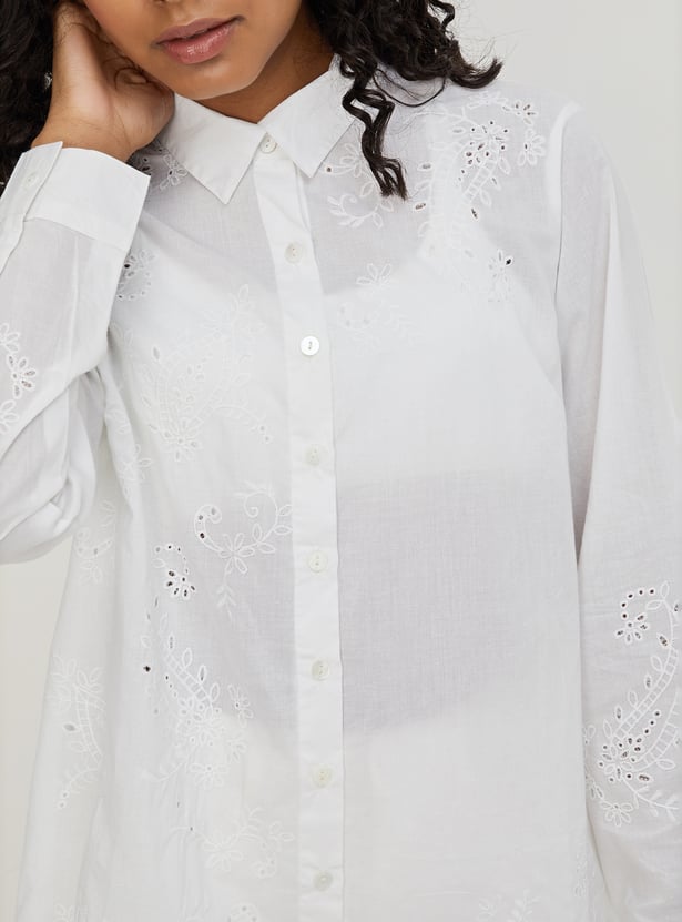 Women Schiffili High Low Hem Shirt