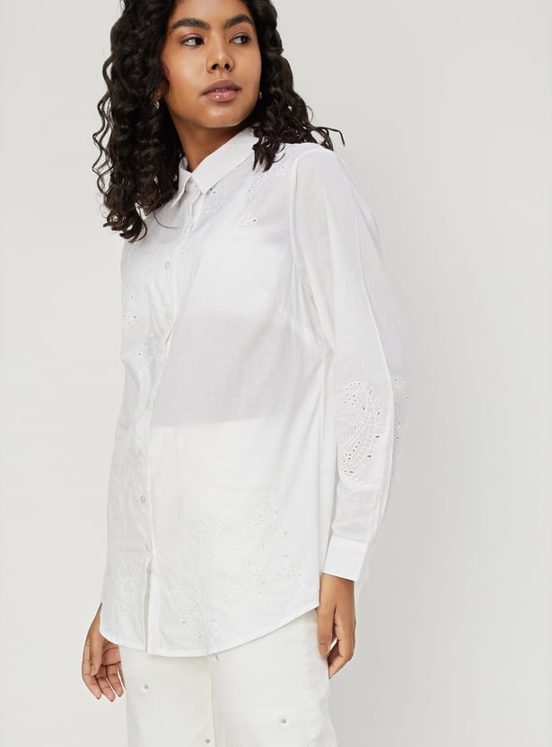 Women Schiffili High Low Hem Shirt