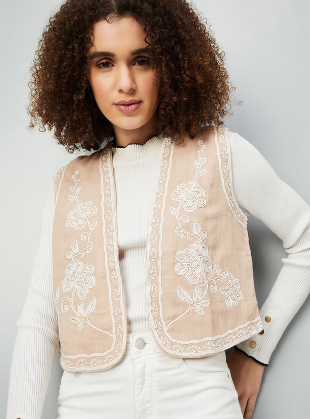 トップス EMBROIDERY CORD VEST Cord Embroidery Vest | Mame Kurogouchi (Women