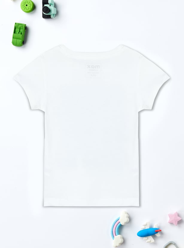 Girls Graphic Printed T-shirt