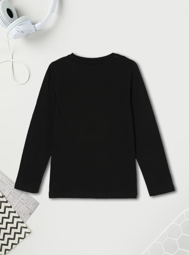 Boys Spiderman Printed T-shirt