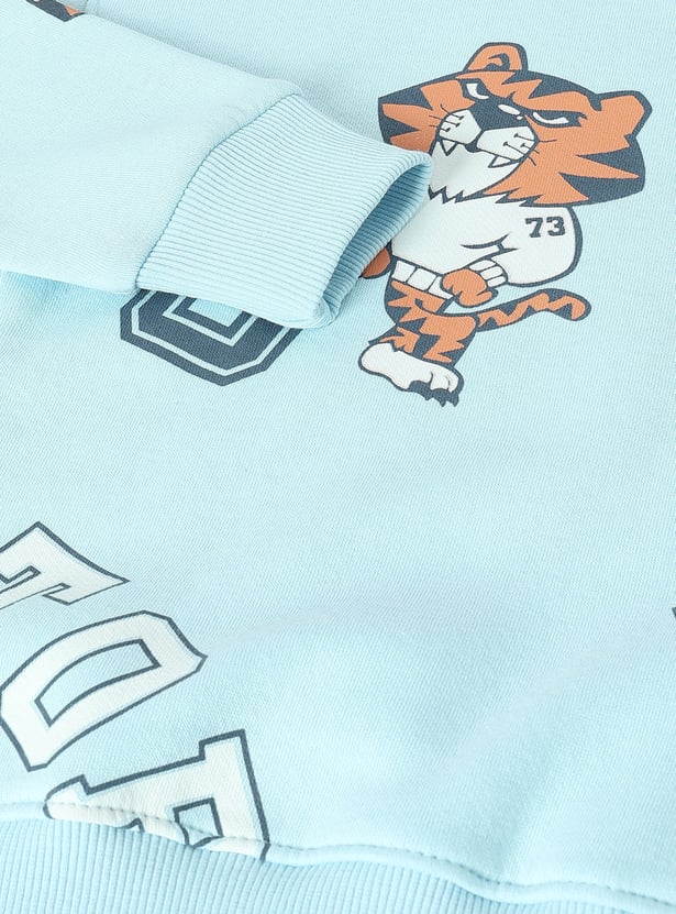 Boys All-Over Printed Sweatshirt