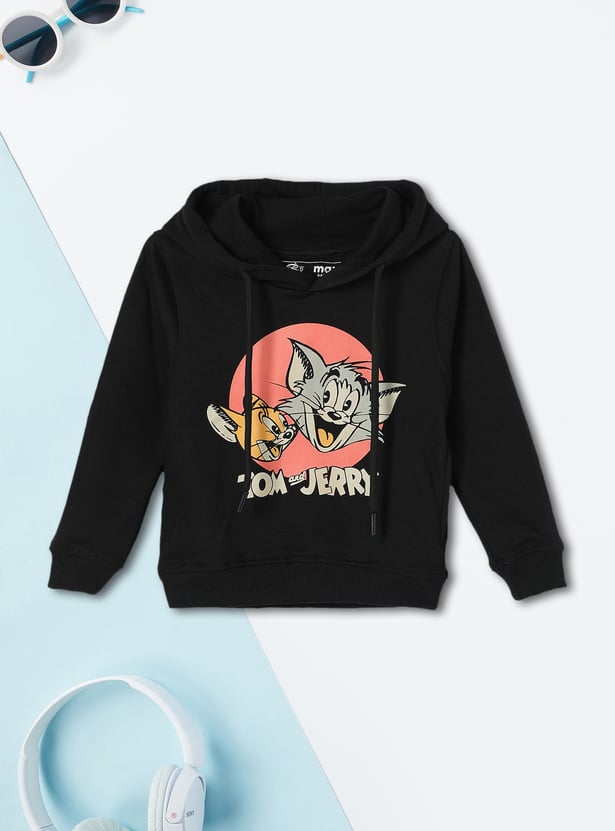 Boys Tom & Jerry Printed Sweatshirt