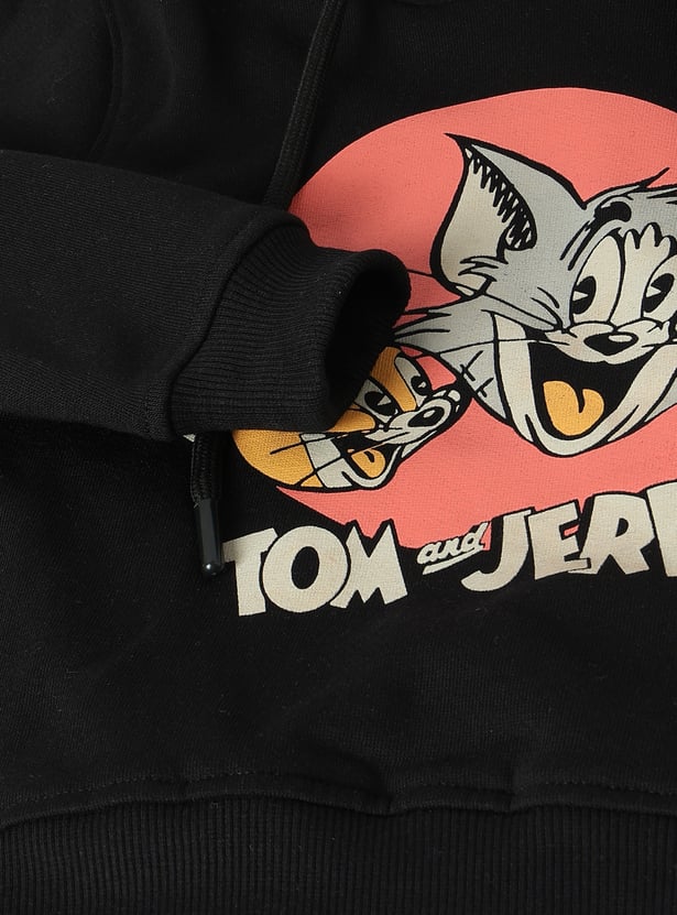 Boys Tom & Jerry Printed Sweatshirt