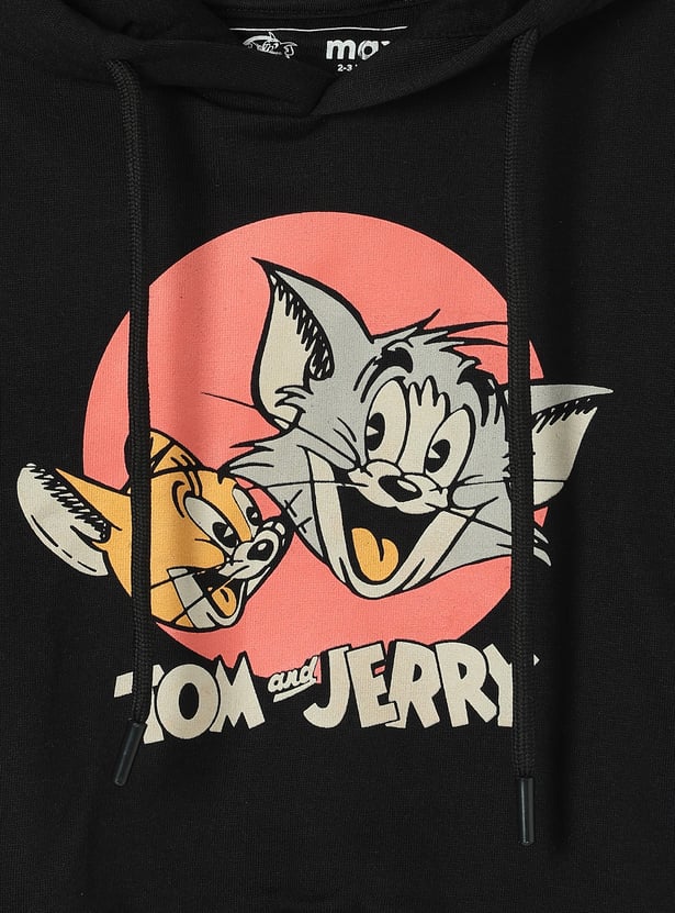 Boys Tom & Jerry Printed Sweatshirt