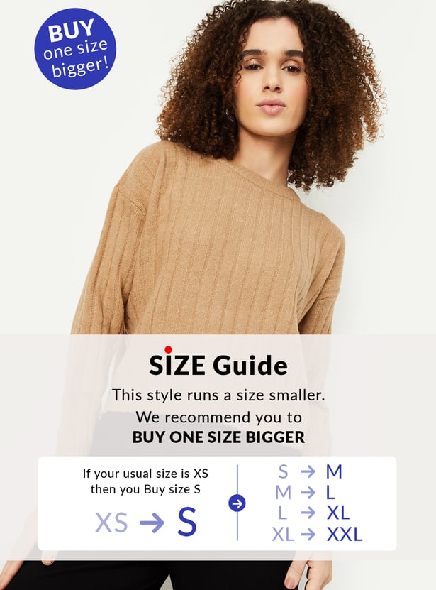 Women Ribbed Sweater