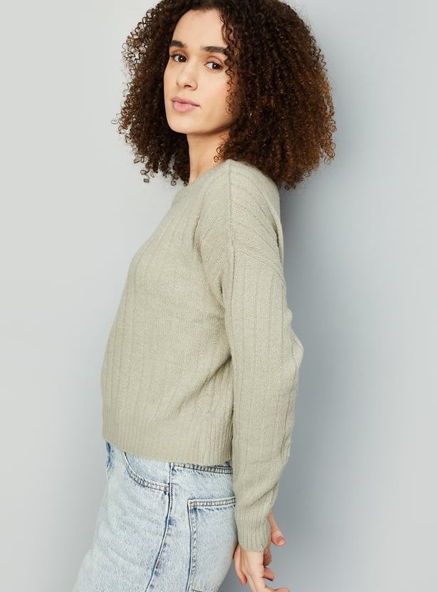 Women Ribbed Sweater