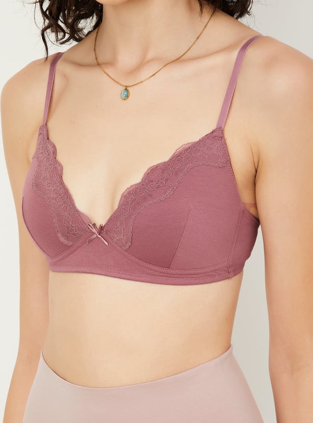 Women Assorted Padded Non-Wired Bra - Pack of 2