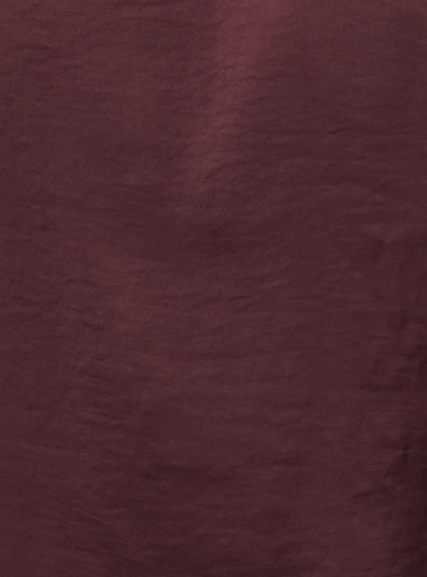 Kalki x Max Women Solid Ruffle Blouse