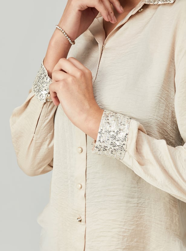 Kalki x Max Women Sequined Shirt