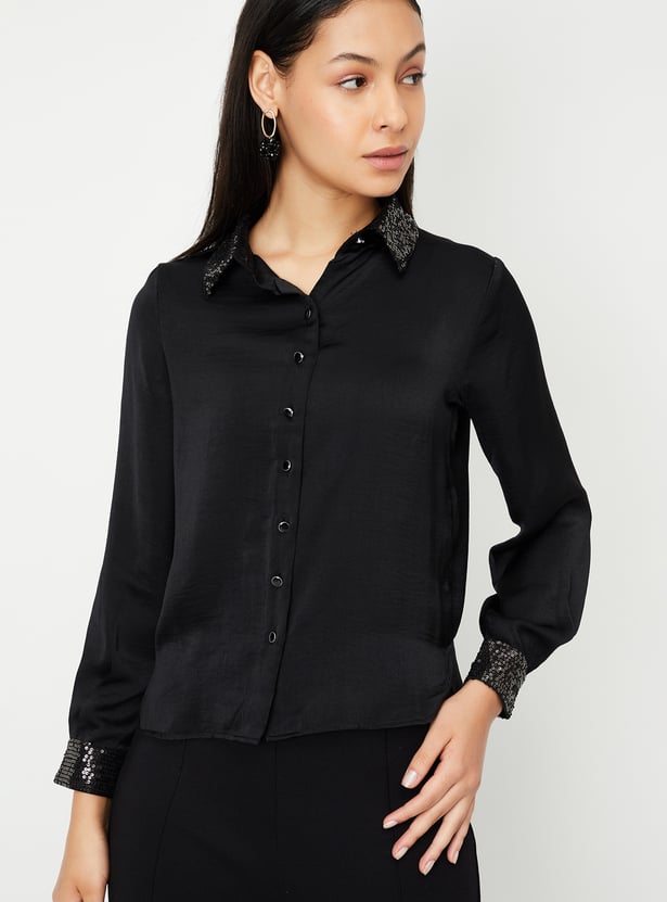 Kalki x Max Women Sequined Shirt