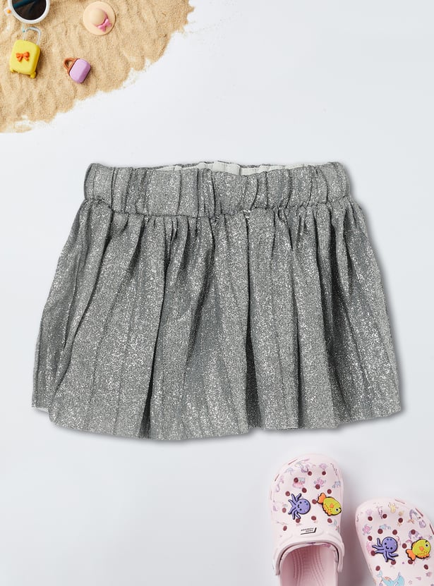 Girls Shimmer Mini Skirt