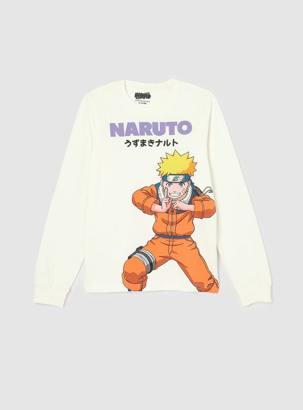 Boys Naruto Printed T-shirt