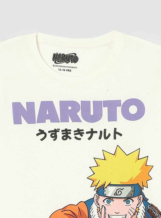 Boys Naruto Printed T-shirt