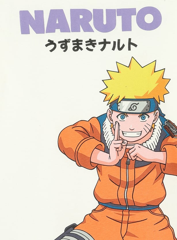 Boys Naruto Printed T-shirt