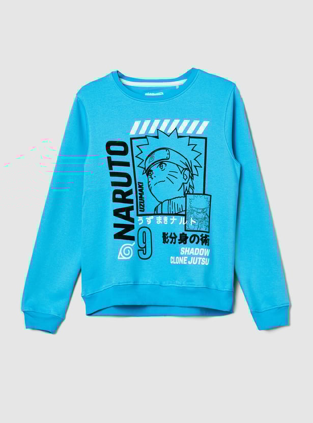 Buy Boys Naruto Print Sweatshirt Online at just Rs. 799.0