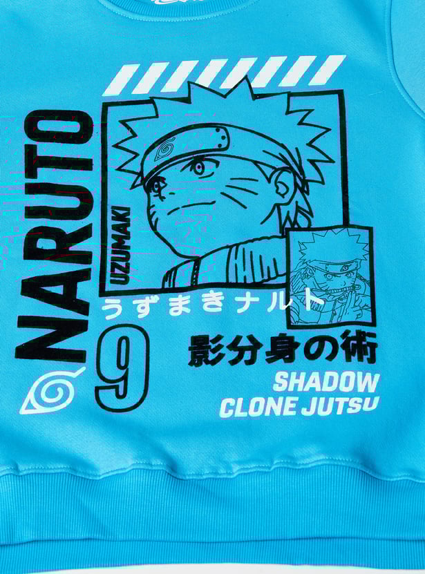 Boys Naruto Print Sweatshirt