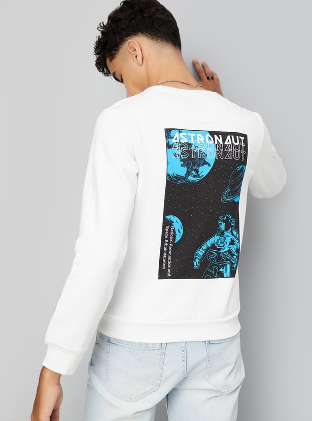 Boys NASA Printed Sweatshirt