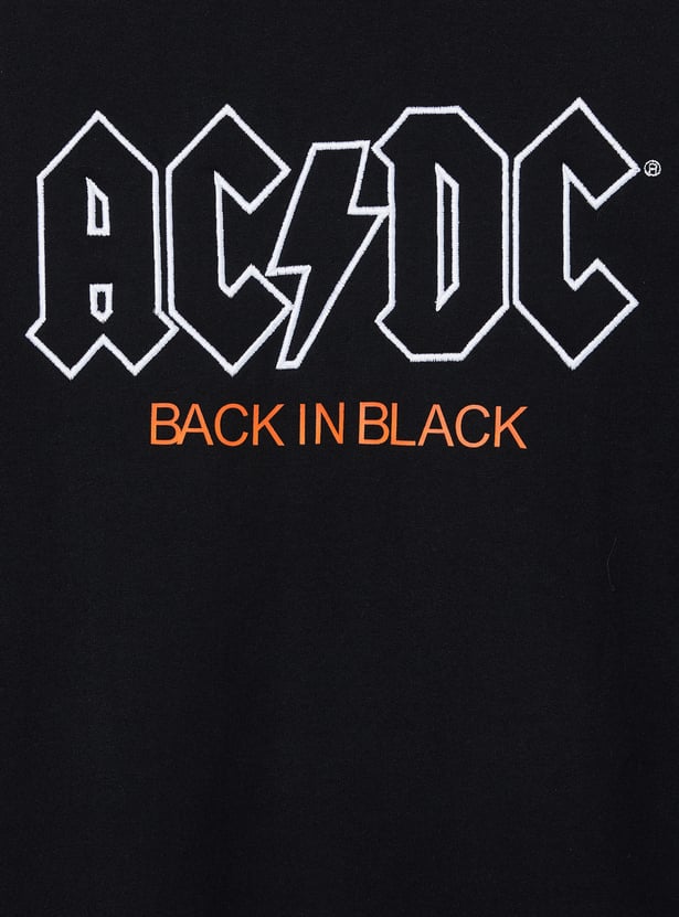 Boys AC/DC Embroidered Sweatshirt