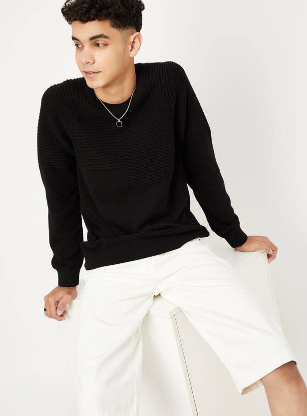 Buy Boys Textured Sweater Online at just Rs. 699.0 - 1000014228896