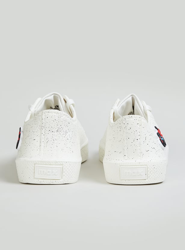 Boys Speckled Wash & Wear Sneakers