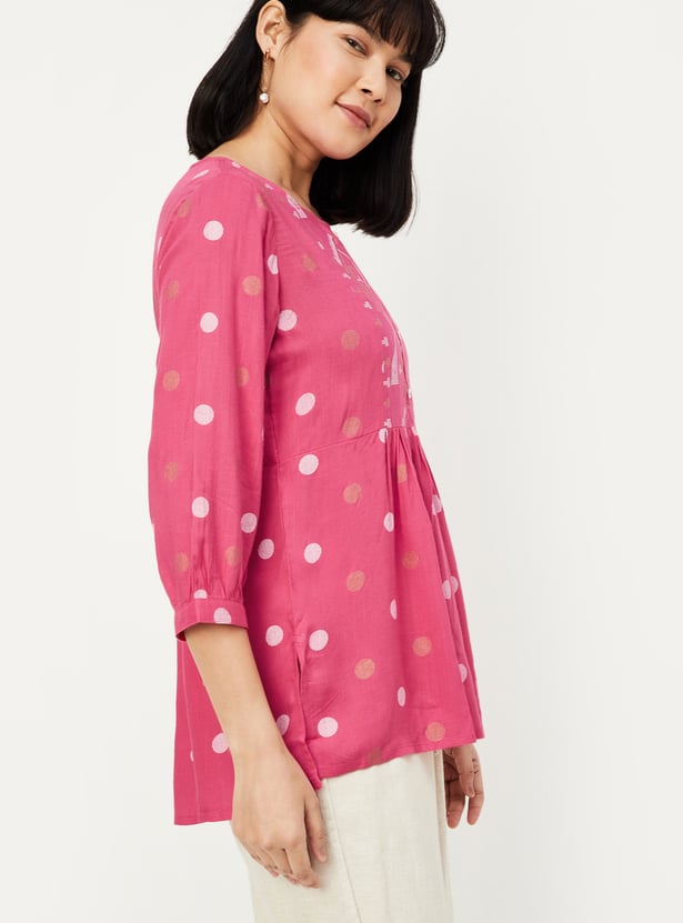 Women Printed Short Kurti