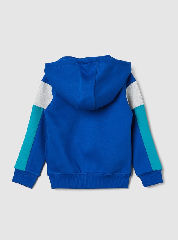 Boys Colourblock Hoodie