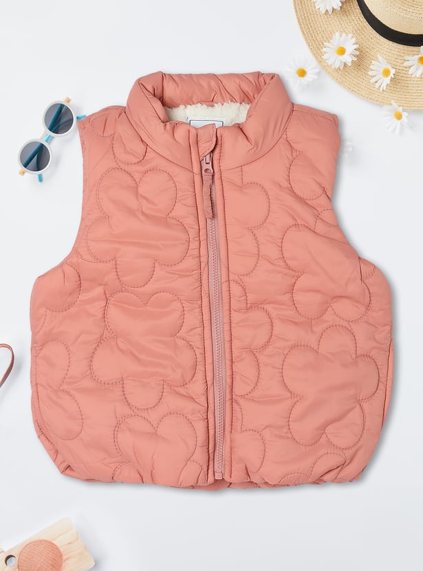 Girls Embroidered Gilet