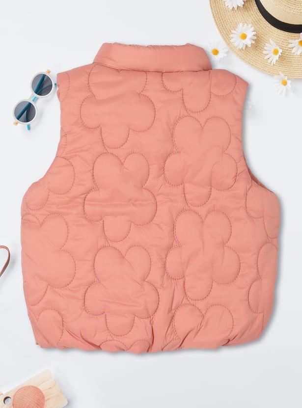 Girls Embroidered Gilet