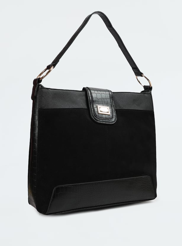 Women Panelled Shoulder Bag