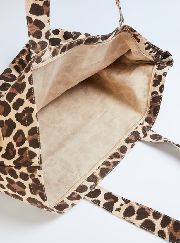 Women Animal Printed Shopper Bag