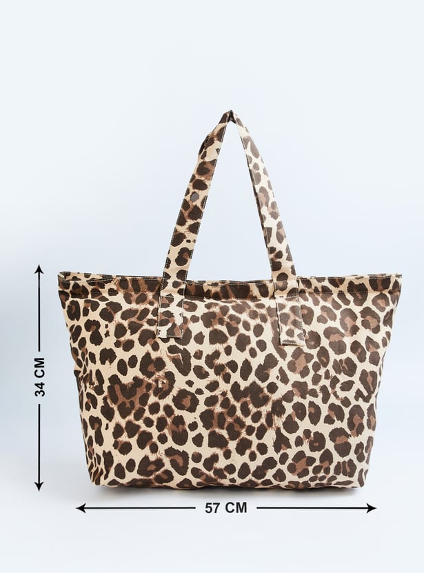 Women Animal Printed Shopper Bag