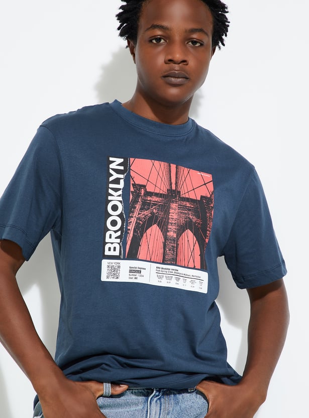 URB_N Men Graphic Printed T-shirt