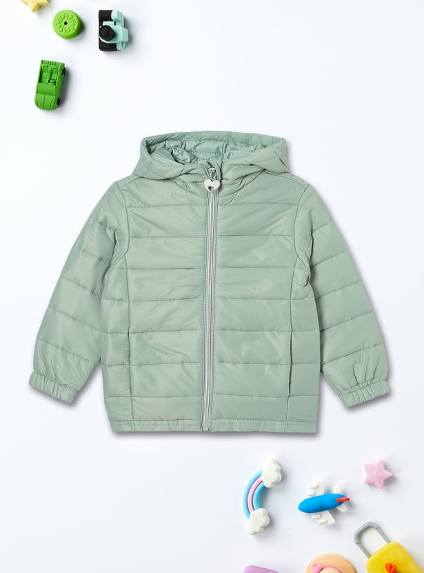 Girls Hooded Padded Jacket