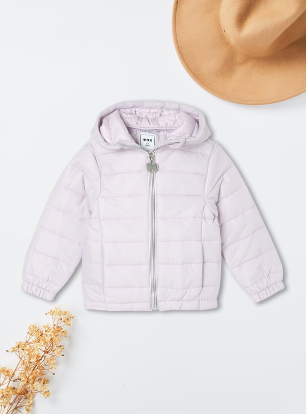 Girls Hooded Padded Jacket