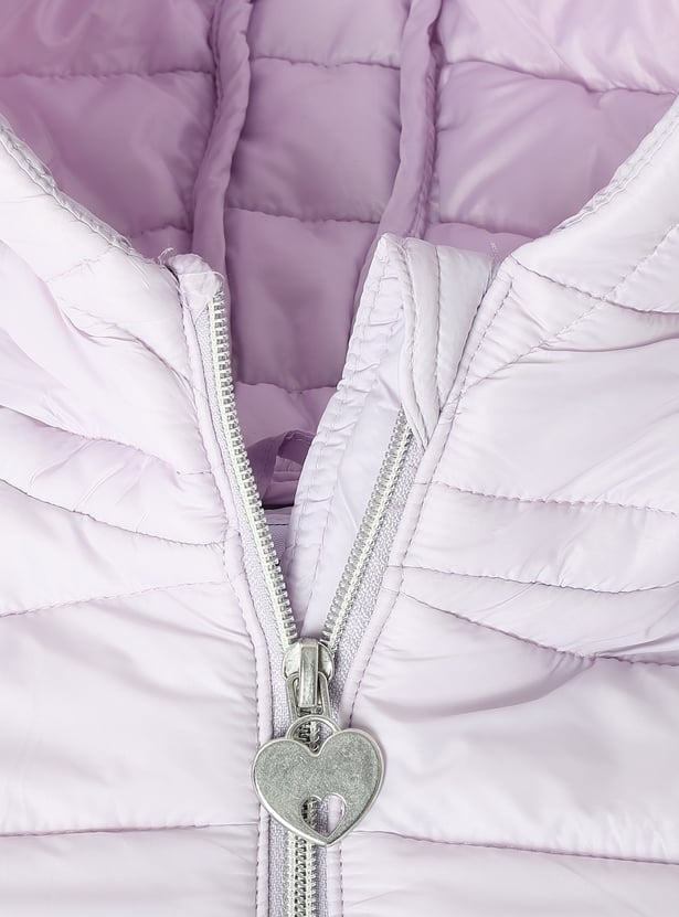 Girls Hooded Padded Jacket