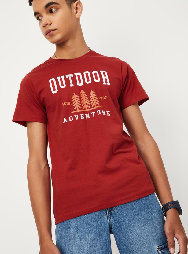 Boys Printed T-shirt - Pack of 3