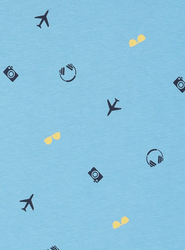 Boys Graphic Printed T-shirt - Pack of 5