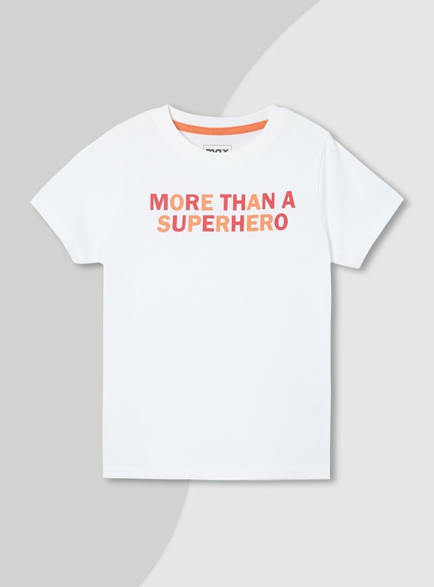 Boys Graphic Printed T-shirt - Pack of 5